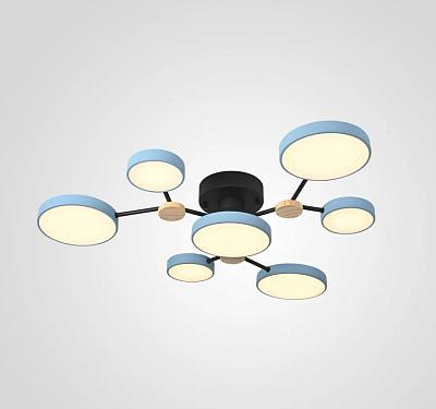 Потолочная люстра Gamma D88 Blue Chandelux CHDL-12014