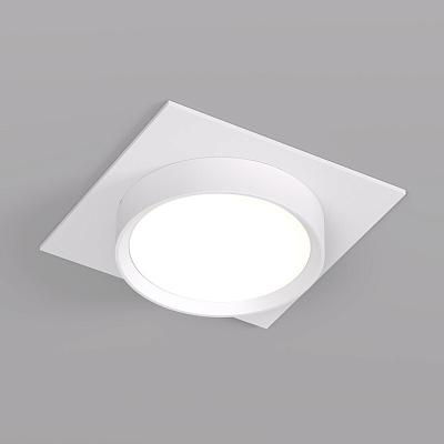 Точечный встраиваемый светильник Denkirs FLAT DK2091-WH