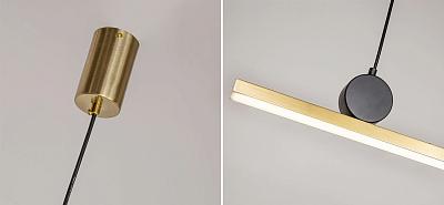 Светодиодная люстра DRAWING LINES Gold Loft-Concept 40.6095-3