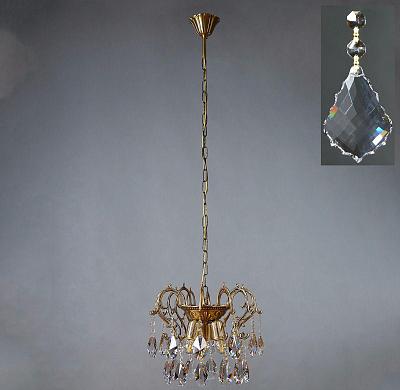 Подвесная люстра Ambiente 8888/3 CL AB New Leaf