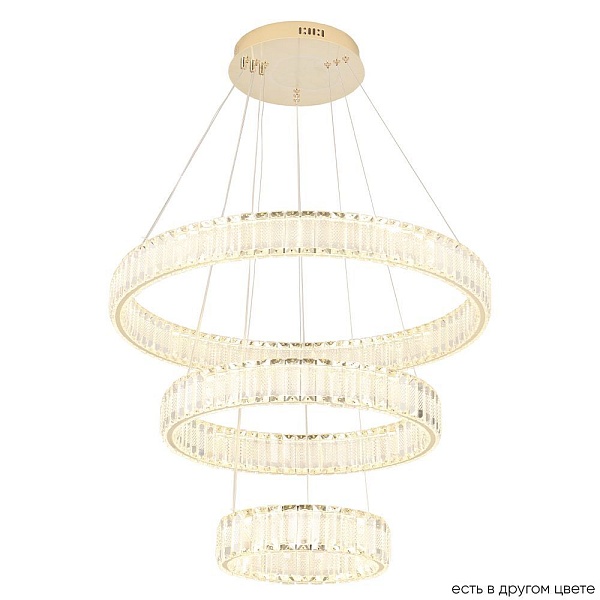 Люстра подвесная MUSIKA Crystal Lux MUSIKA SP150W LED GOLD