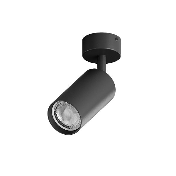 Точечный светильник Hesby Focus HSBL_0089 IP20, 35Вт, GU10, чёрный