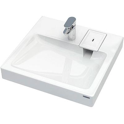 Раковина над стиральной машиной BERG 710431, белая, 60х50, с комплектом, Paulmark