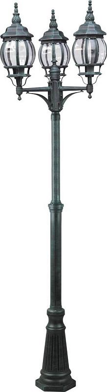 Садово-парковый светильник Arte Lamp Atlanta A1047PA-3BG