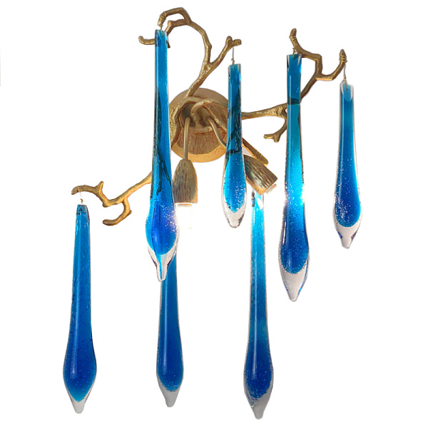 Бра Blue Fountain Wall Lamp Loft-Concept 44.1538