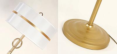 Торшер цвета матовое золото GUENAEL Loft-Concept 41.488-3