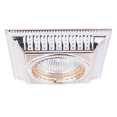 Встраиваемый светильник Donolux SN1582-White+Gold stripe