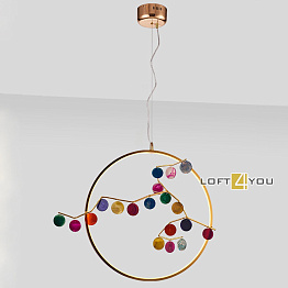 Дизайнерский светильник Moooi Round Multicolor L02773