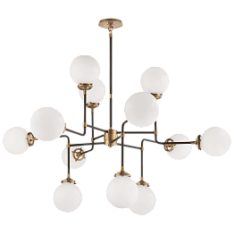 Люстра Visual Comfort Bistro Medium S5022HAB-WG