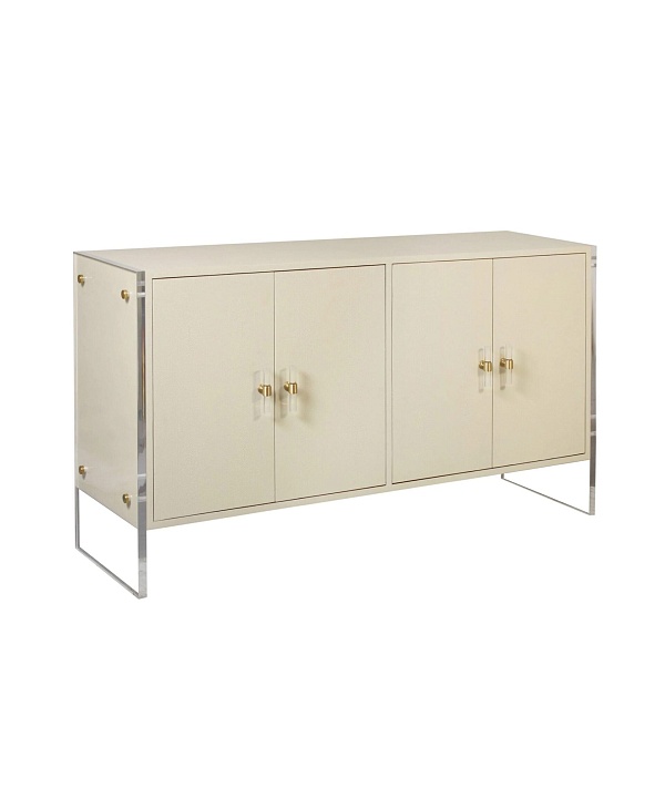 Бежевый комод "Берк" LouvreHome LHFSB256TS/DPO