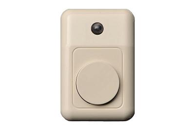 Кнопка звонка со световым индикатором кремовый LIREGUS RETRO 28-671