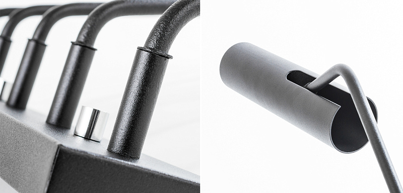 Потолочный светильник Tibo Branches Trumpet Tube black 6 Loft-Concept 48.355