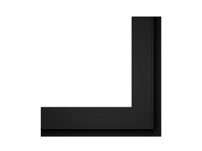 Соединительный элемент 6063 TrackLine Edgeless (L/RAL9005)