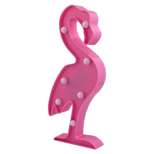 Настольная лампа Розовый фламинго на 7 лампа 43.590