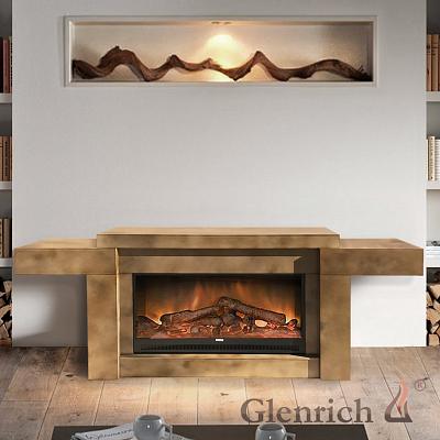 Электрокамин Гленрич «Европа Мрамор»