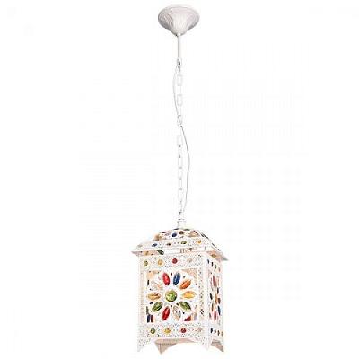 504-01-51 - Подвесная люстра N-Light (Италия), 1 лампа, белый