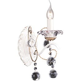 Бра хрустальное Arte Lamp Amboise A2078AP-1WG