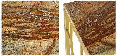 Консоль Rovigo Console коричневый мрамор 11.170