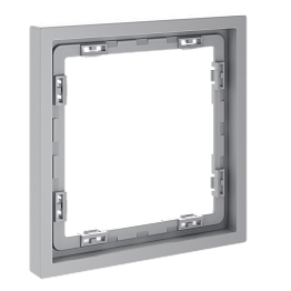Рамка пластиковая VOLTUM S70 на 1 пост, (серый) Voltum VLS100116