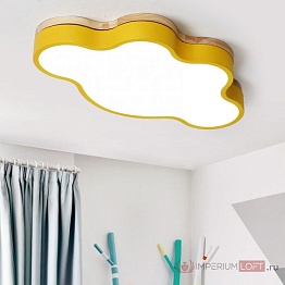 Светильник потолочный Cloud Eco D83 Yellow Chandelux CHDL-10831