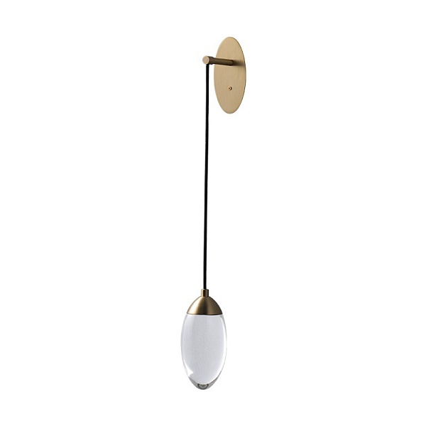 Настенный светильник Delight Collection MT8847-1W brass