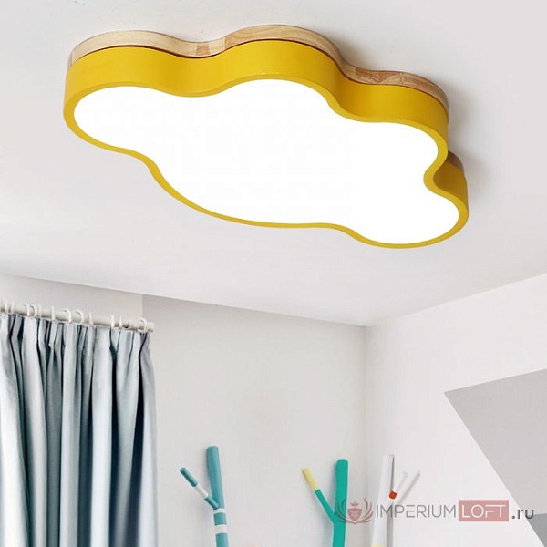 Светильник потолочный Cloud Eco D83 Yellow Chandelux CHDL-10831