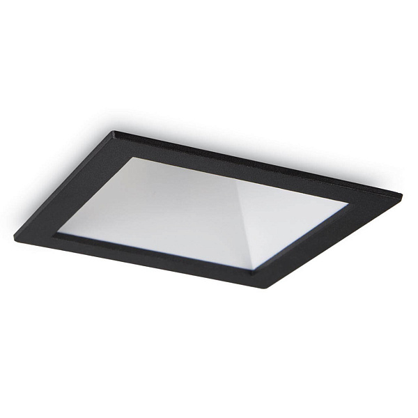Встраиваемый светодиодный светильник Ideal Lux Game Square Black White