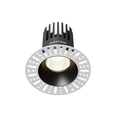Встраиваемый светильник Maytoni Technical DL121-15W-4K-TRS-B