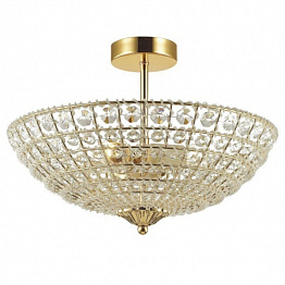 Потолочный светильник Casbah Crystal Top Lamp 3 Gold Loft Concept 40.1676