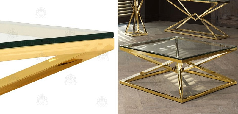 Журнальный стол Eichholtz Coffee Table Connor Gold 17.109875