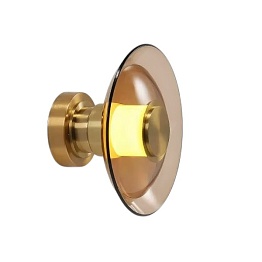 Настенно-потолочный светильник 8665W/S gold/amber Delight Collection