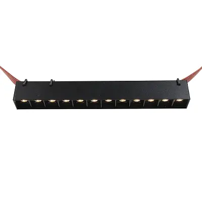 Светильник трековый Denkirs BELTY GRILL DK5570-BK
