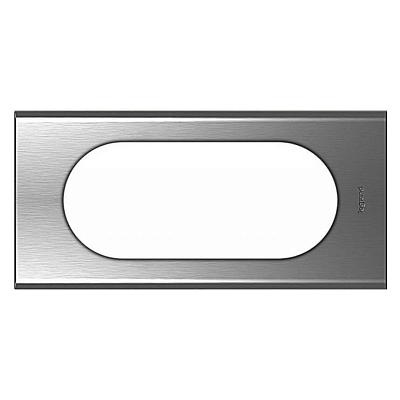 Рамка 4/5-модульная Legrand Celiane фактурная сталь 069105