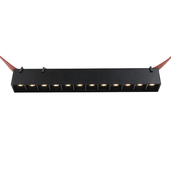 Светильник трековый Denkirs BELTY GRILL DK5570-BK