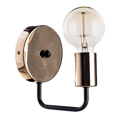 Бра Loft Industrial Glossy Gold Sconces 44.881-3 Loft-Concept