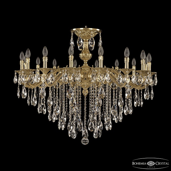 Люстра Bohemia Ivele Crystal 72202/16/360 B G