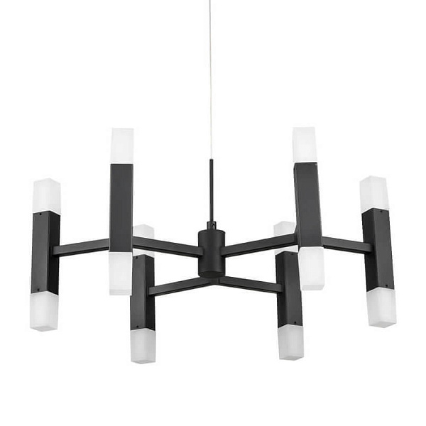 Люстра Rigor & Conciseness Lighting Angular Plafond Black