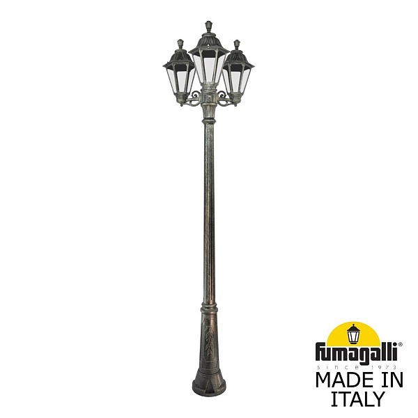 Светильник уличный FUMAGALLI RICU BISSO/RUT 3L E26.157.S30.BXF1R