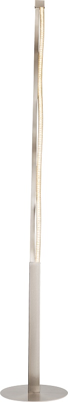 Торшер GLOBO 67004-24S, никель, LED, 1x24W