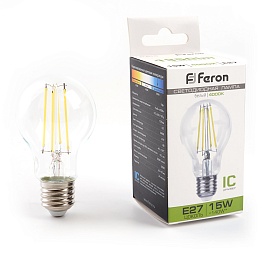 Лампа светодиодная Feron LB-615 Шар E27 15W 175-265V 4000K