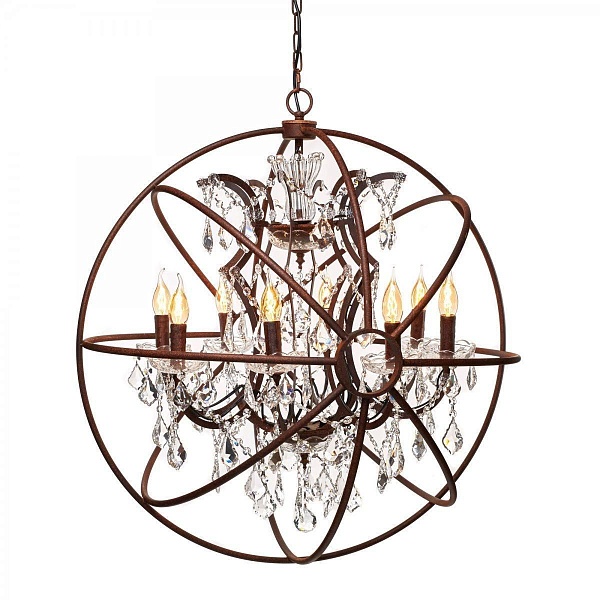 Люстра подвесная LOFT IT Crystal Orb LOFT1897/8