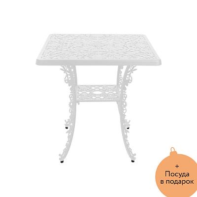 Стол Seletti Aluminium Square White 18683 BIA