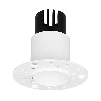 Встраиваемый светильник Arlight MS-INVISIO-TRIMLESS-R45-10W Warm2700 (WH-WH, 36 deg, 230V) (IP54 Мет