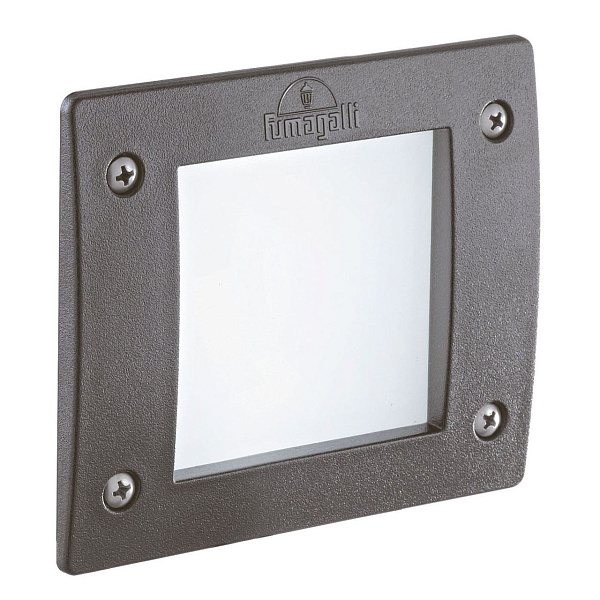 Уличный светодиодный светильник Ideal Lux Leti FI1 Square Grigio