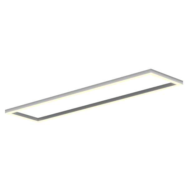 Светильник Рамка S50 (RAL9003/2498x617mm/LT70 — 3K/130W)