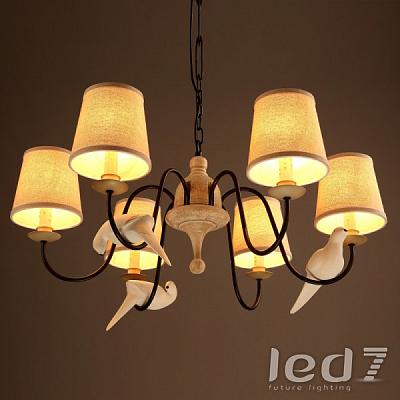 Светильник LED7 Future Lighting Loft Industry Rusted Arm Chandelier V2