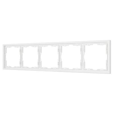 Рамка пластиковая Arlight FRM-NOBE-SFPL-5-WH 054227