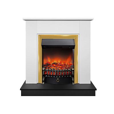 NORD STD WTM/BLM с очагом Fobos Lux Brass RealFlame 303380