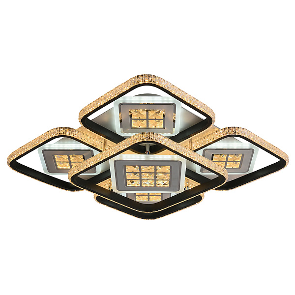 Люстра светодиодная Profit Light 8051/4+1 WHT+BLK B