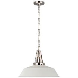 Потолочный светильник Visual Comfort Layton CHC5462PN-WHT